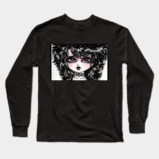 Cute Emo Girl Long Sleeve T-Shirt